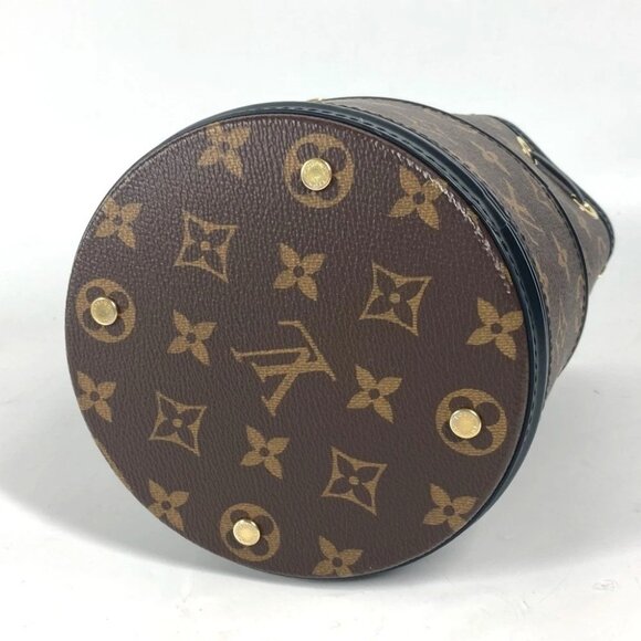 LOUIS VUITTON M83480 Monogram Kanoe Hand Bag Drawstring Pouch Chain Shoulder Bag - Picture 5 of 15